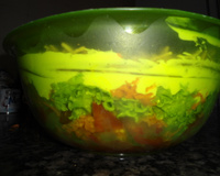 Salada com maionese e creme de leite