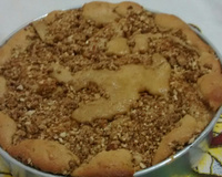 Cuca de goiabada e banana