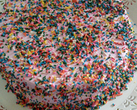 Bolo de aniversário simples