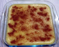 Bolo de milho (bagaço) e curau da vovó Rose