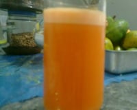 Suco de cenoura