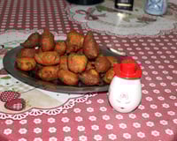 Bolinhos de fubá com queijo ralado