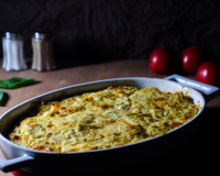 Arroz de forno com peru