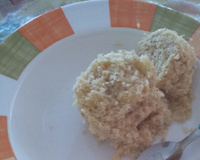 Bolo de caneca de aveia