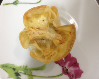 Cestinha de frango com catupiry