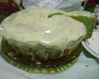 Bolo de gelatina de limão