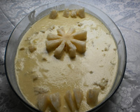 Mousse de abacaxi de baixa caloria