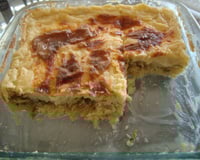 Escondidinho de bacalhau