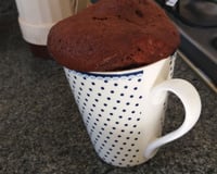 Bolo de caneca sem fermento