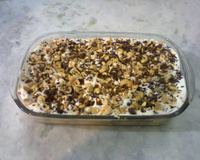 Pavê de chocolate com biscoito maizena