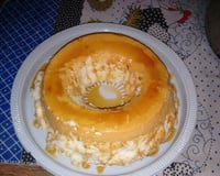 Pudim de claras com leite condensado