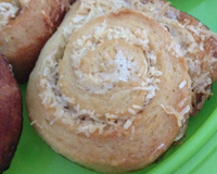 Rosca caracol de coco