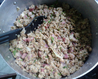 Feijão de corda farofado