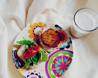 Hamburger de Quinoa Vegetariano