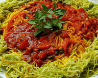 Macarrão de abobrinha italiana