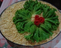 Salada de maionese com frango