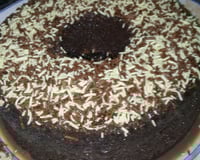 Bolo de chocolate de microondas