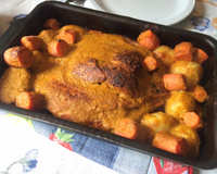 Pernil suíno inteiro (no forno convencional)