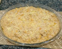 Macarrão com atum e creme de leite