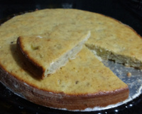Bolo de banana para preguiçoso