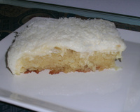 Pavê de abacaxi com coco