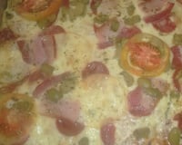 Massa de pizza rápida (fermento em pó)