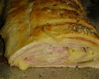 Pão de liquidificador recheado