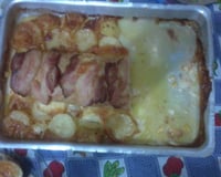 Rocambole fácil de frango