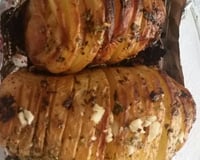 Batata assada no forno