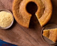 Bolo de fubá mimoso