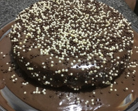 Bolo nega maluca de liquidificador