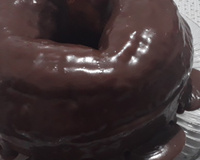 Bolo mesclado de liquidificador