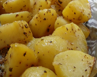 Batatas assadas