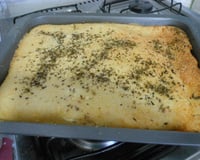 Torta de queijo e presunto