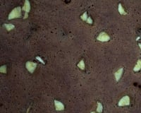 Bolo de chocolate com banana