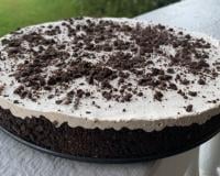 Torta mousse de limão com negresco