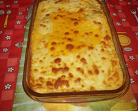 Frango com creme de milho