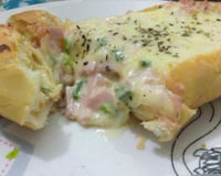 Pão francês recheado