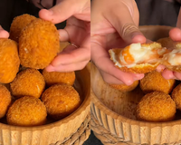 Cremoso por dentro e crocante por fora: fizemos o bombom de camarão que está bombando na internet e você não vai acreditar como é fácil