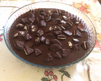 Pavê de chocolate e oreo