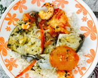 Moqueca ao molho de camarão