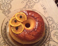 Bolo pudim de laranja