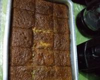 Bolo de laranja molhadinho de liquidificador