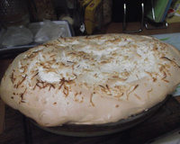 Doce de coco com suspiro