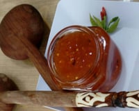 Geleia de abacaxi com pimenta