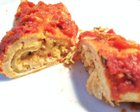 Panqueca integral de frango