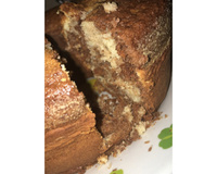 Bolo mármore para lanche