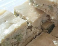 Torta de brócolis com bacon