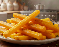 Esqueça o fast food: essa batata frita gigante caseira é muito mais gostosa e fica crocante e sequinha