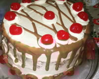 Bolo molhadinho de doce de leite